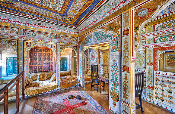 interior shot of Kothari Patwa Haveli