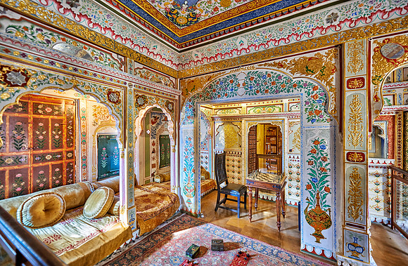 interior shot of Kothari Patwa Haveli
