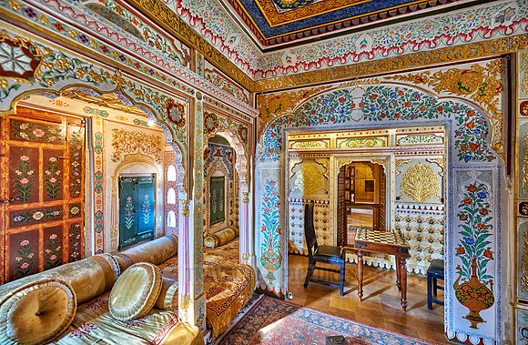 interior shot of Kothari Patwa Haveli
