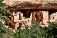 Spruce Tree House, Cliff dwellings in Mesa-Verde-National Park