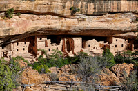 Spruce Tree House, Cliff dwellings in Mesa-Verde-National Park