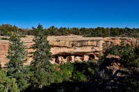 Spruce Tree House, Cliff dwellings in Mesa-Verde-National Park