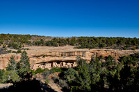 Spruce Tree House, Cliff dwellings in Mesa-Verde-National Park