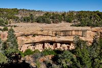 Spruce Tree House, Cliff dwellings in Mesa-Verde-National Park