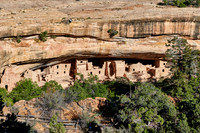 Spruce Tree House, Cliff dwellings in Mesa-Verde-National Park
