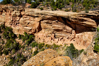 Square Tower House, Cliff dwellings in Mesa-Verde-National Park