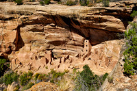 Square Tower House, Cliff dwellings in Mesa-Verde-National Park