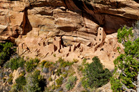 Square Tower House, Cliff dwellings in Mesa-Verde-National Park