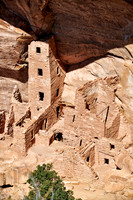 Square Tower House, Cliff dwellings in Mesa-Verde-National Park