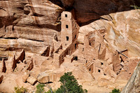 Square Tower House, Cliff dwellings in Mesa-Verde-National Park