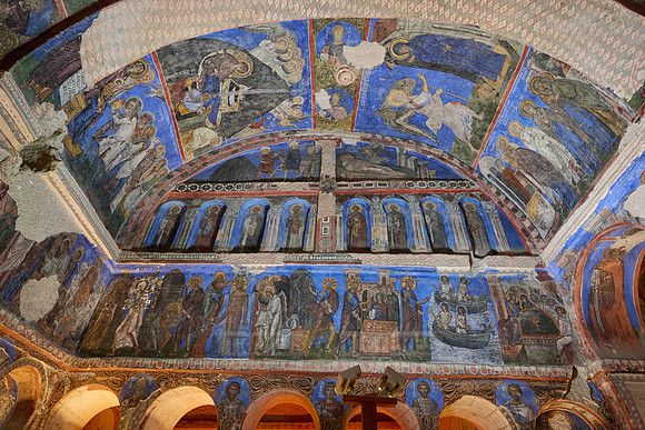 Tokali Church or Church of the Buckle in goreme open air museum