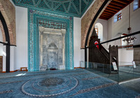 interior view of Alauddin Qayqubad Mosque, Konya