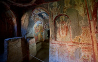 frescos inside Sumbullu church or Jacinth church, Ihlara valley
