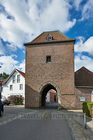 City gate in the old city wall of Gangelt