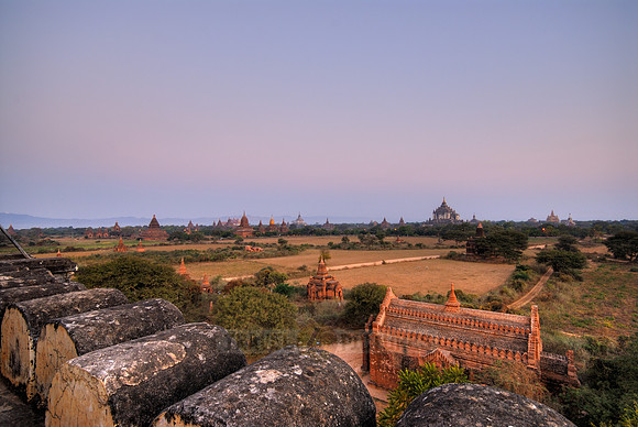 sunrise over Bagan