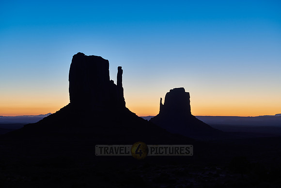 sunrise over Monument Valley