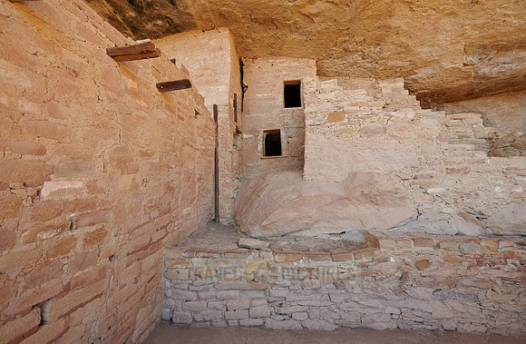 Balcony House, Cliff dwellings in Mesa-Verde-National Park