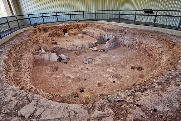 Pit houses and villages in Mesa-Verde-National Park