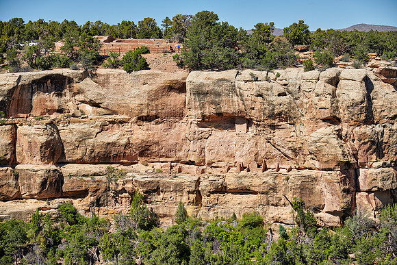 Cliff dwellings in Mesa-Verde-National Park