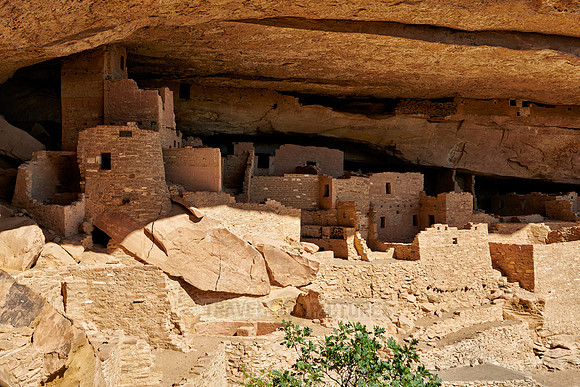Cliff Palace, Cliff dwellings in Mesa-Verde-National Park
