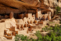 Cliff Palace, Cliff dwellings in Mesa-Verde-National Park