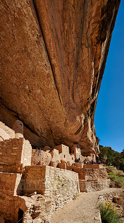 Cliff Palace, Cliff dwellings in Mesa-Verde-National Park