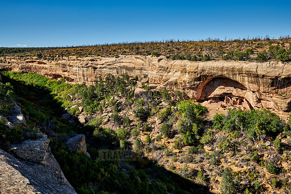 Oak Tree House, Cliff dwellings in Mesa-Verde-National Park