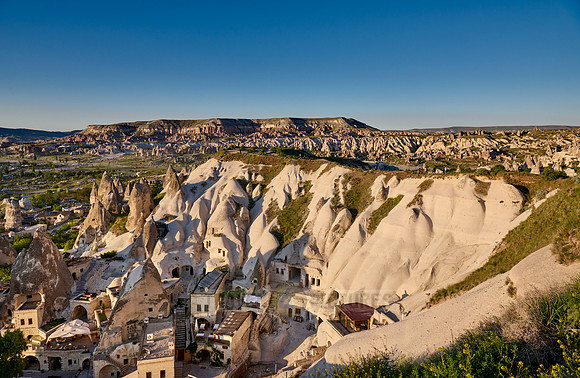 view on village of Goreme from above