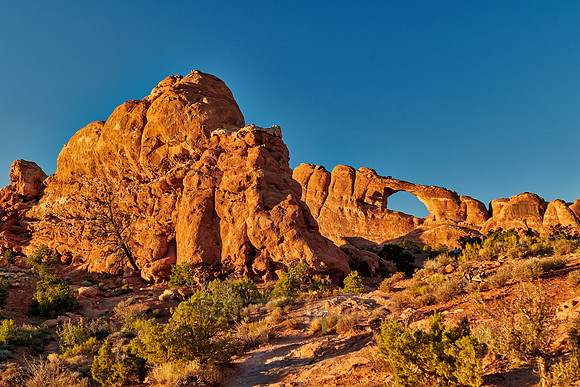 Skyline Arch in Arches National Park