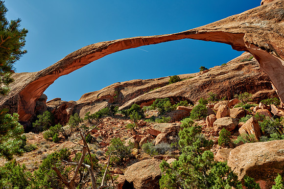 Landscape Arch in Arches National Park