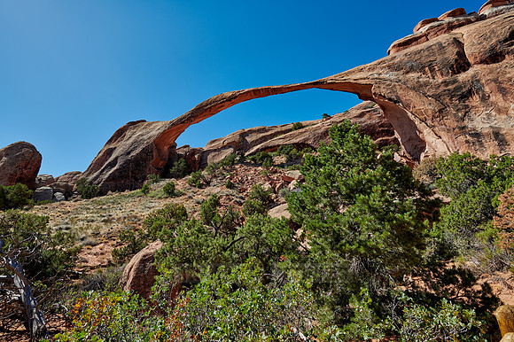 Landscape Arch in Arches National Park