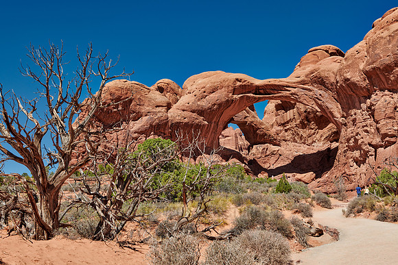 Double Arch in Arches National Park