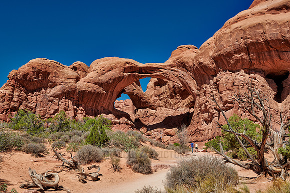 Double Arch in Arches National Park
