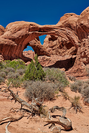 Double Arch in Arches National Park