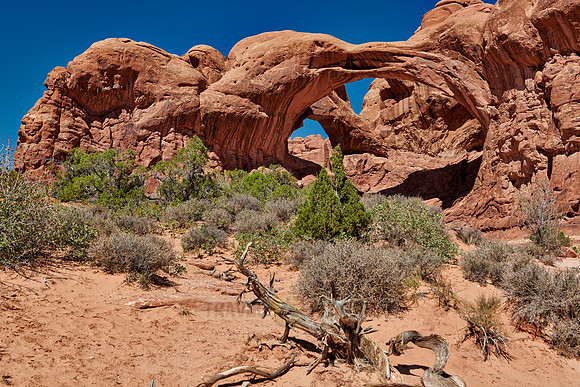 Double Arch in Arches National Park