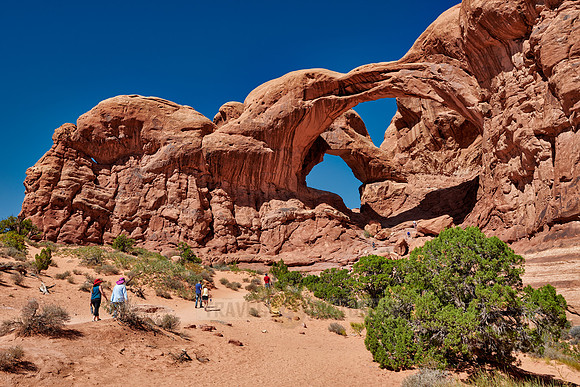 Double Arch in Arches National Park
