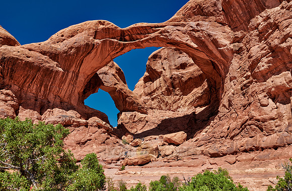 Double Arch in Arches National Park