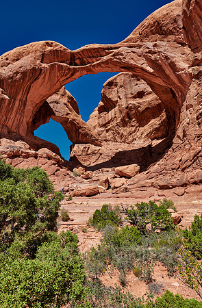Double Arch in Arches National Park