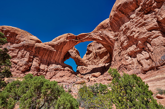 Double Arch in Arches National Park