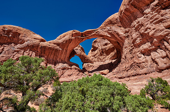 Double Arch in Arches National Park