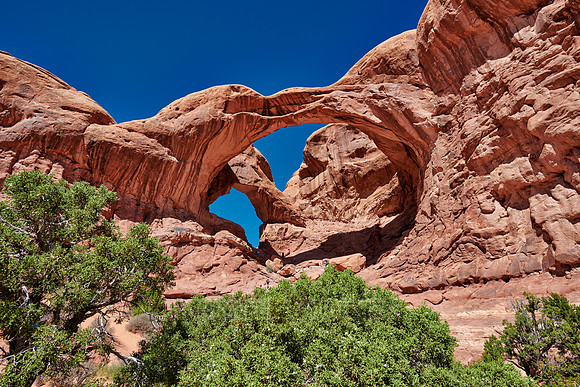 Double Arch in Arches National Park