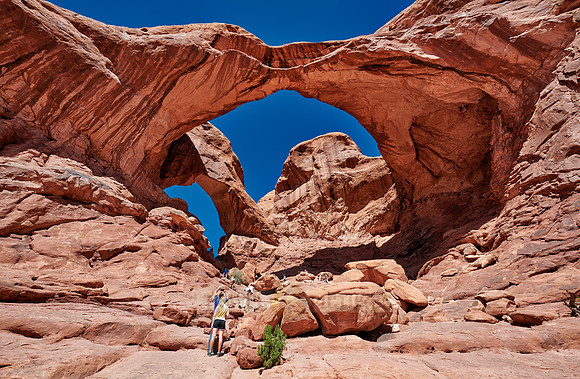Double Arch in Arches National Park