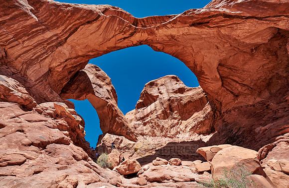 Double Arch in Arches National Park