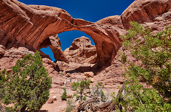 Double Arch in Arches National Park