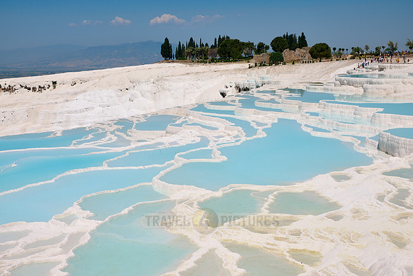 Pamukkale travertine terraces