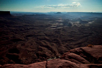 night sky over Canyonlands National Park, Island in the Sky