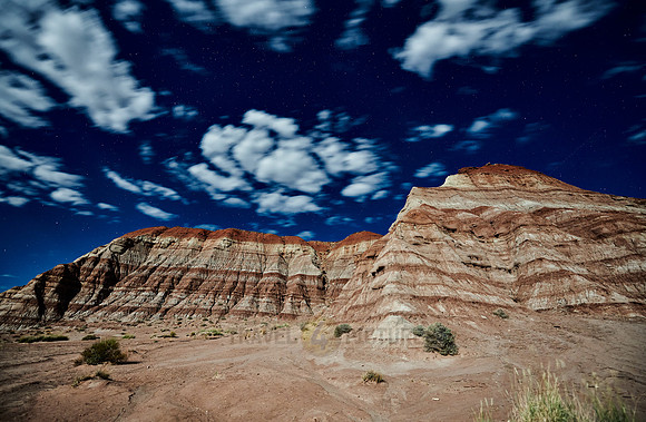 night shot over Grand Staircase-Escalante National Monument