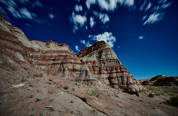 night shot over Grand Staircase-Escalante National Monument