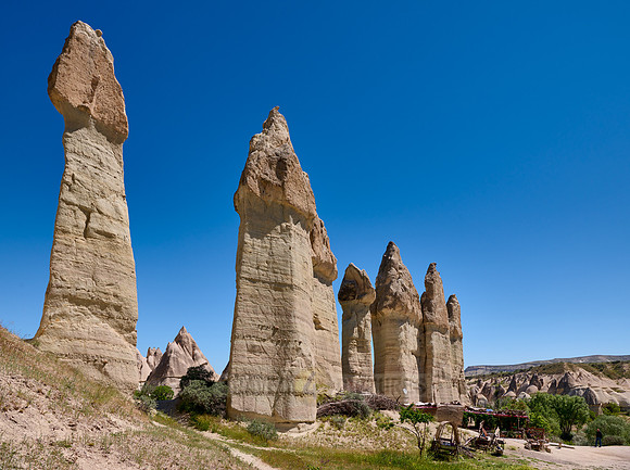 landscape of love valley near Göreme