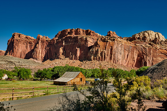 farmhouse in Fruita, Capitol Reef National Park